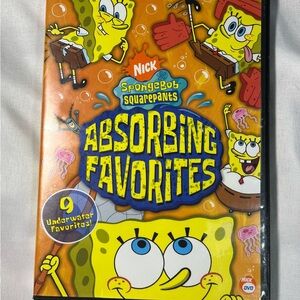 Vintage SpongeBob SquarePants Absorbing Favorites DVD 2005 9 Episodes Kids